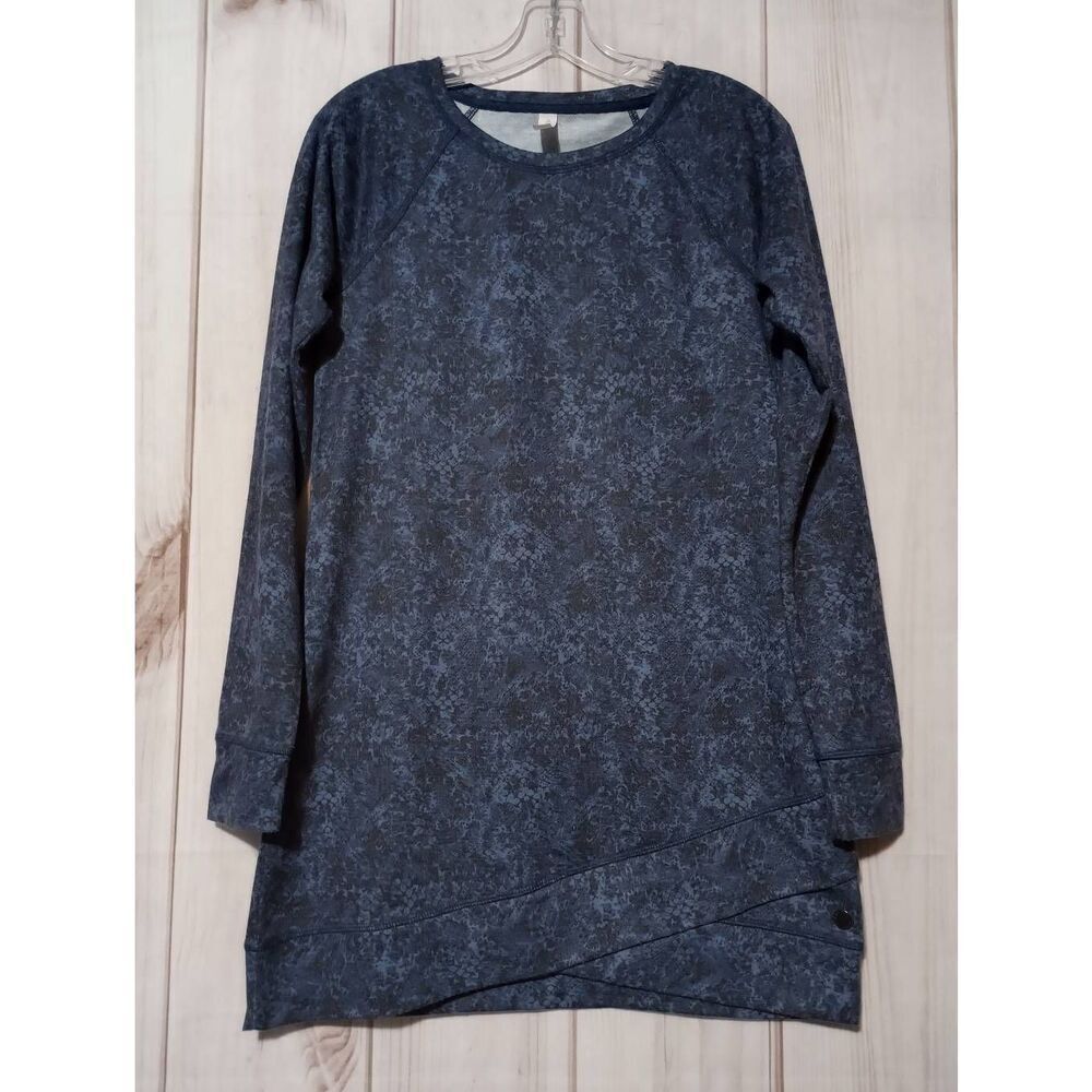 Ideology‎ Shirt Ladies Small Blue Long Sleeve